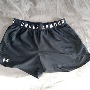 Black Under Armour Athletic Shorts